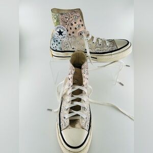 Converse Chuck 70 Paisley Natural Ivory Hi Top